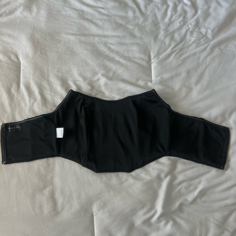 WhiteFox Black Bustier Top - Picture 4 of 4